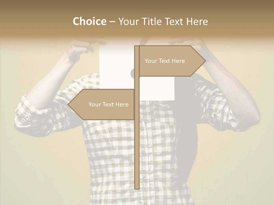 Communication Women White PowerPoint Template