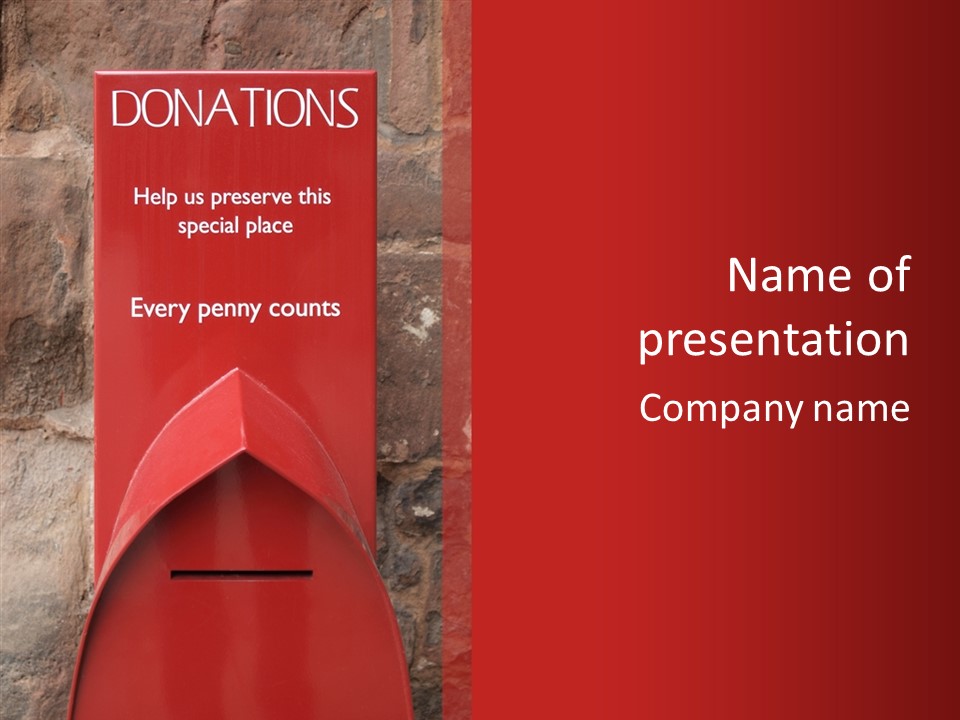 Preserve Charity Special PowerPoint Template