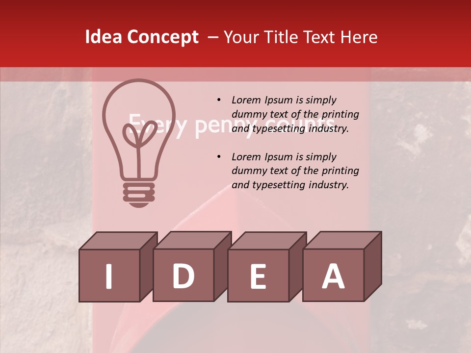 Preserve Charity Special PowerPoint Template