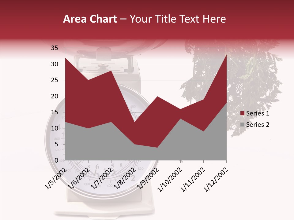 Kitchen Scale Scale Loss Of Weight PowerPoint Template