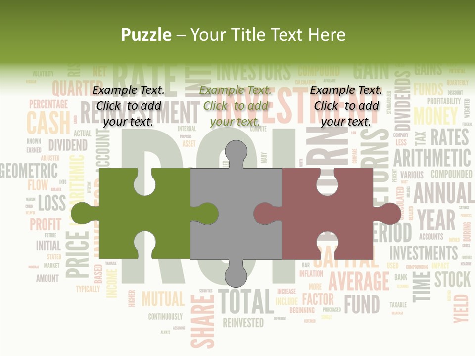 Plan Finance Invest PowerPoint Template