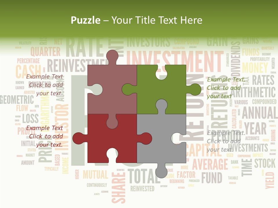 Plan Finance Invest PowerPoint Template