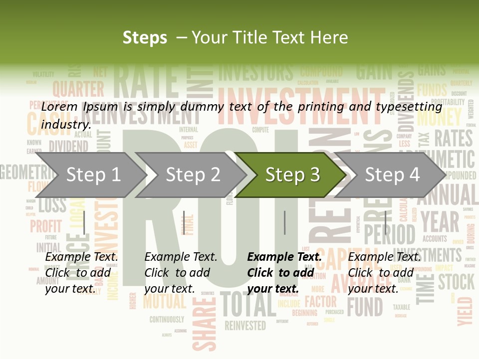Plan Finance Invest PowerPoint Template