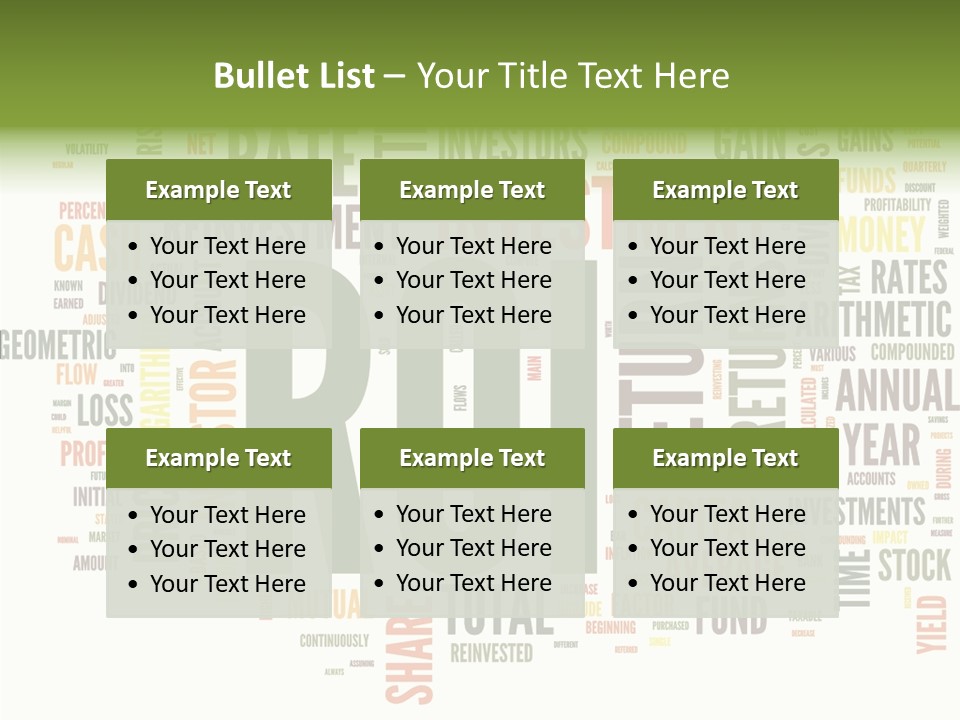 Plan Finance Invest PowerPoint Template