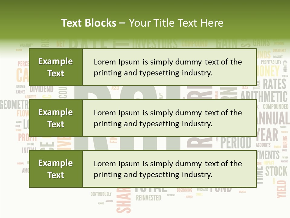 Plan Finance Invest PowerPoint Template