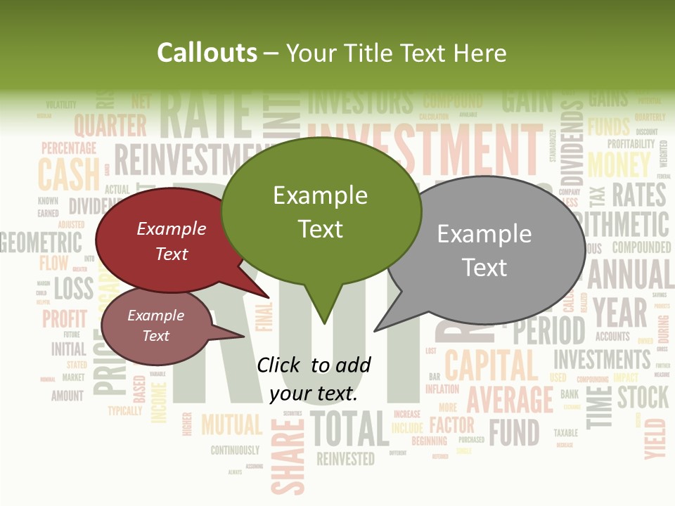 Plan Finance Invest PowerPoint Template