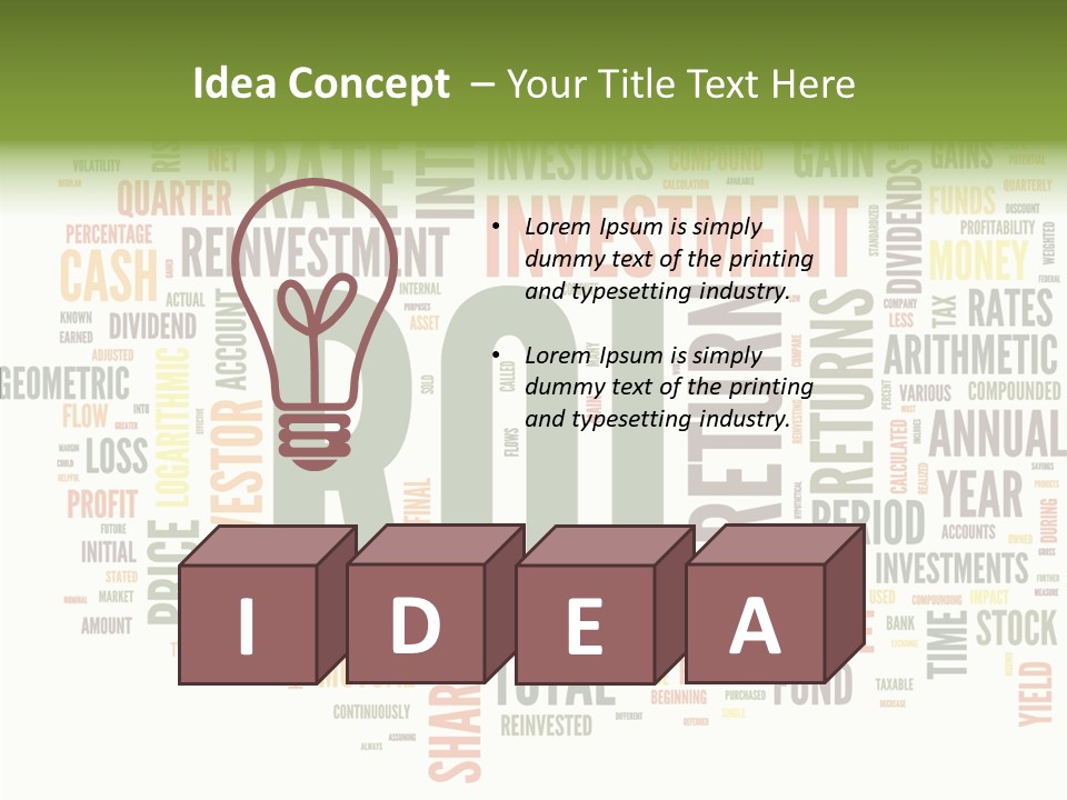 Plan Finance Invest PowerPoint Template