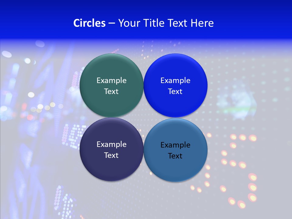 Monitor Growth Target PowerPoint Template