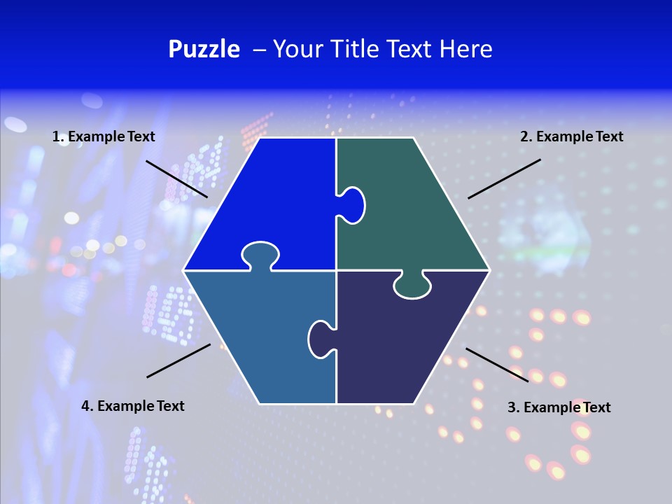 Monitor Growth Target PowerPoint Template