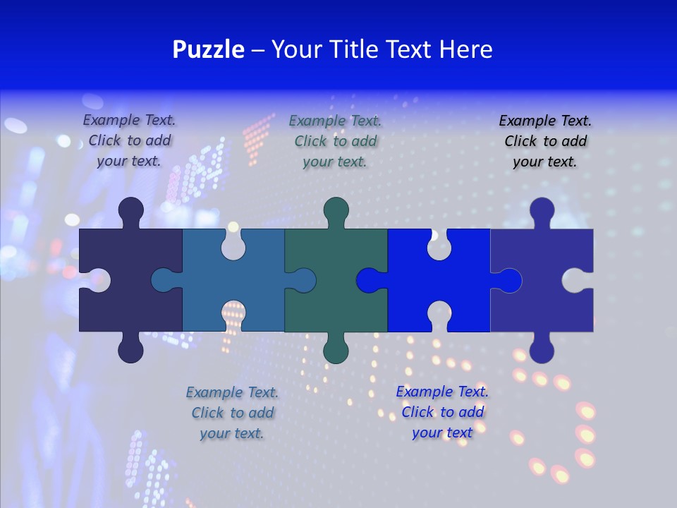 Monitor Growth Target PowerPoint Template