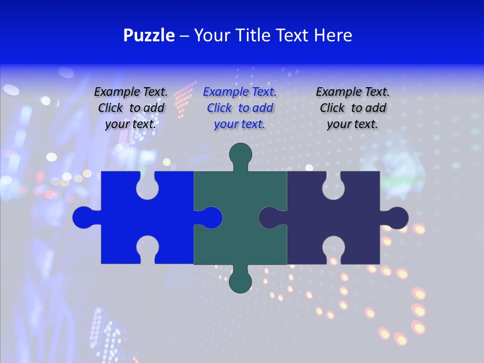 Monitor Growth Target PowerPoint Template