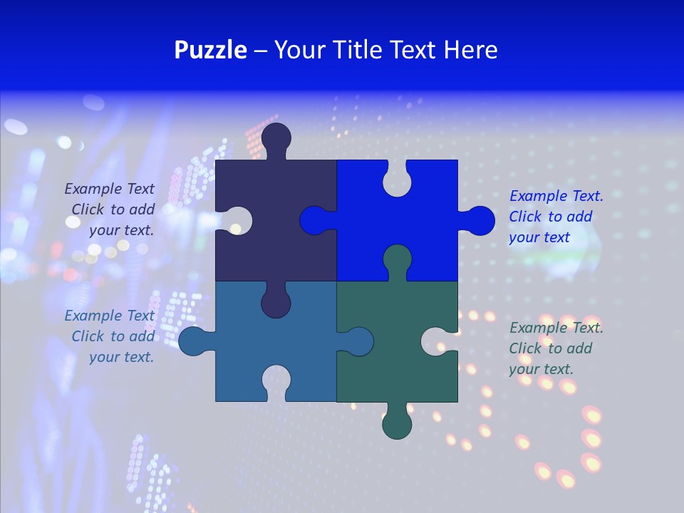 Monitor Growth Target PowerPoint Template