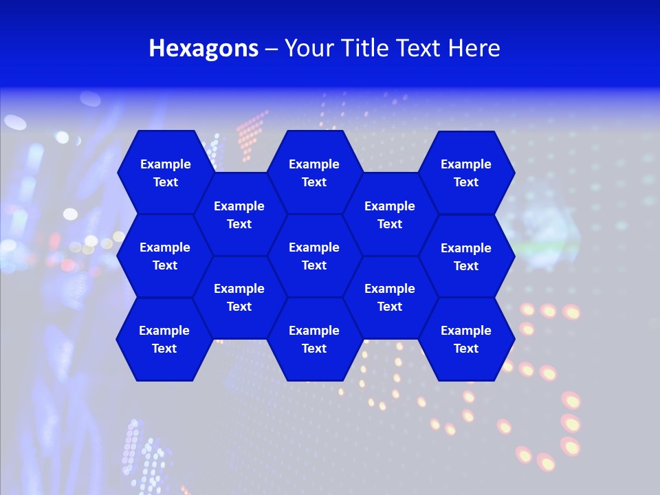 Monitor Growth Target PowerPoint Template