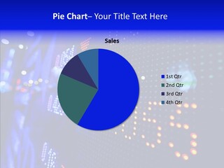 Monitor Growth Target PowerPoint Template