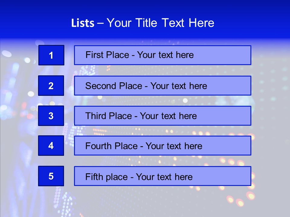 Monitor Growth Target PowerPoint Template