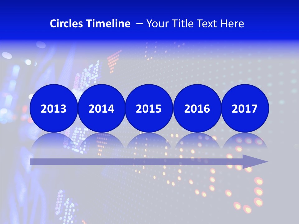 Monitor Growth Target PowerPoint Template