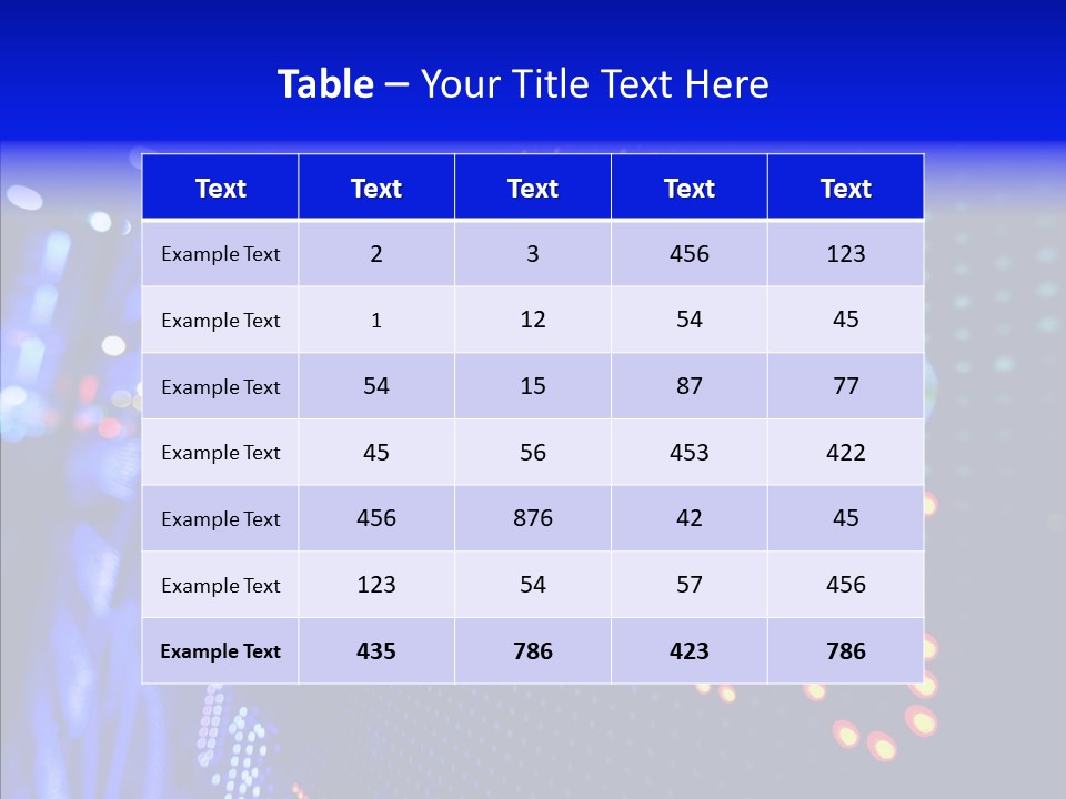 Monitor Growth Target PowerPoint Template