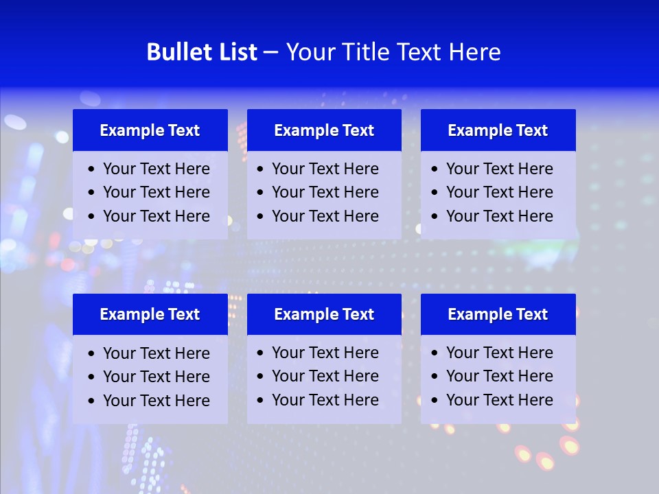 Monitor Growth Target PowerPoint Template