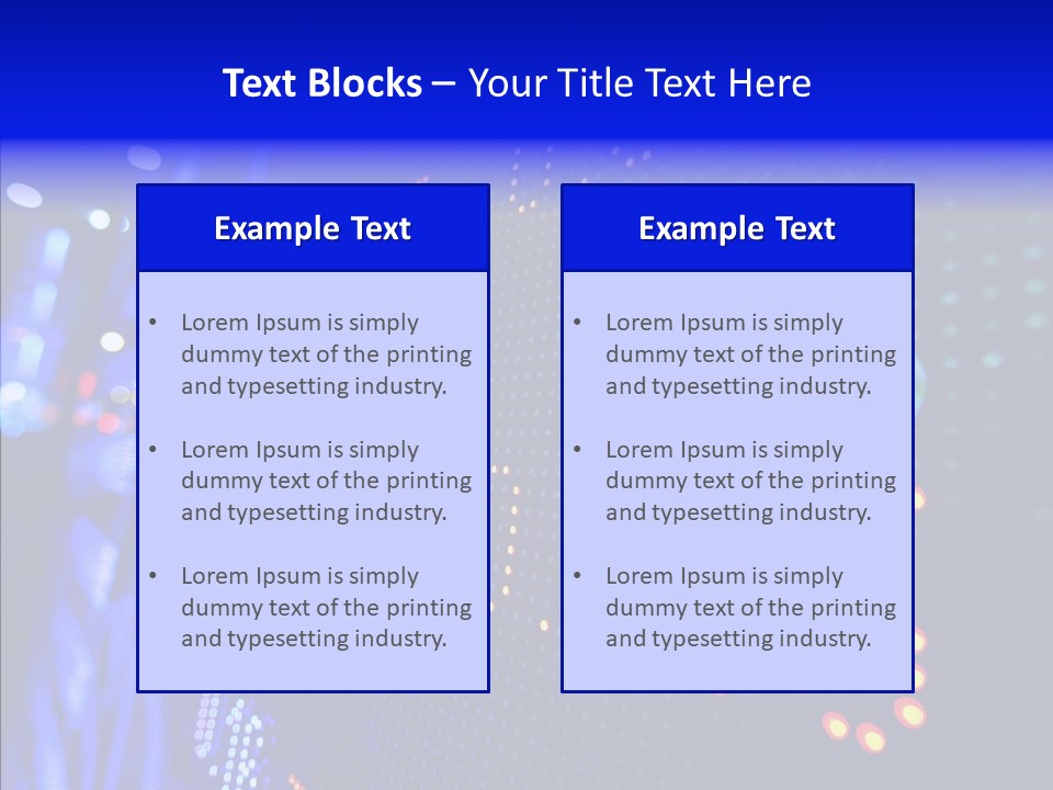 Monitor Growth Target PowerPoint Template