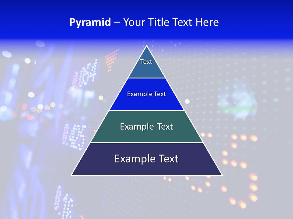 Monitor Growth Target PowerPoint Template