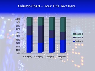 Monitor Growth Target PowerPoint Template