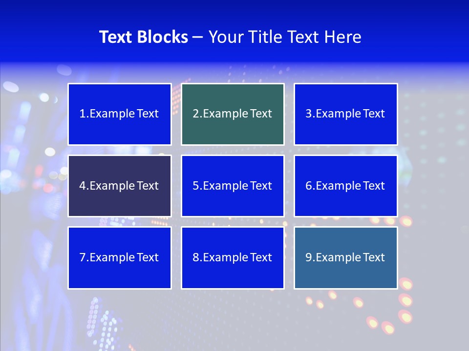 Monitor Growth Target PowerPoint Template