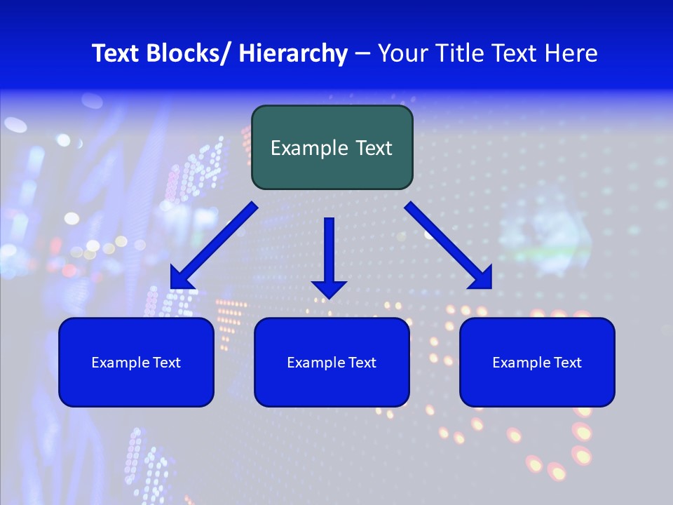 Monitor Growth Target PowerPoint Template
