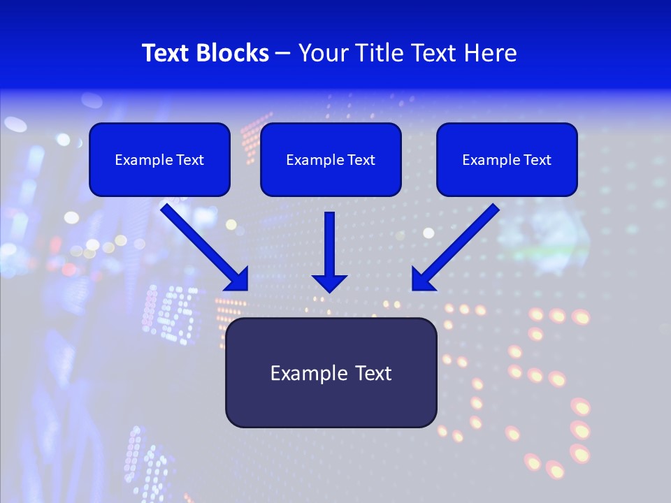 Monitor Growth Target PowerPoint Template