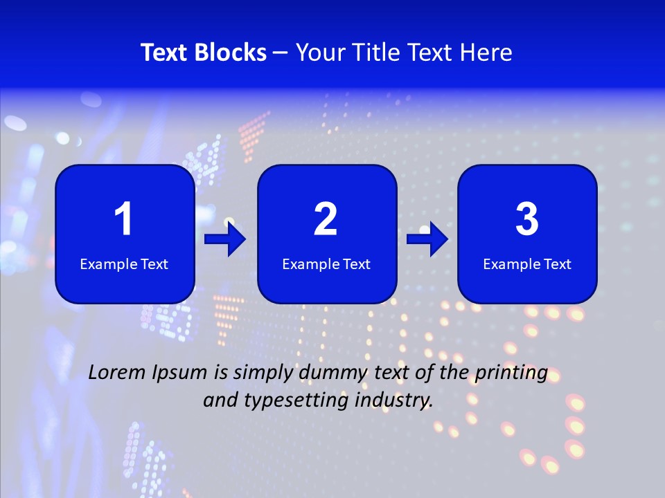 Monitor Growth Target PowerPoint Template