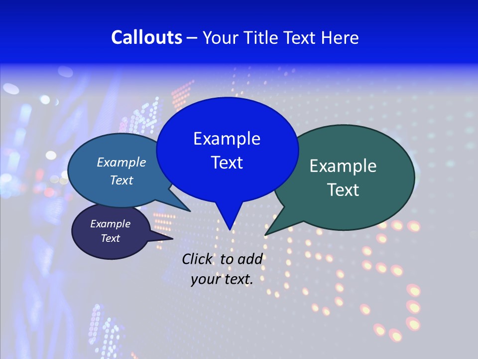 Monitor Growth Target PowerPoint Template