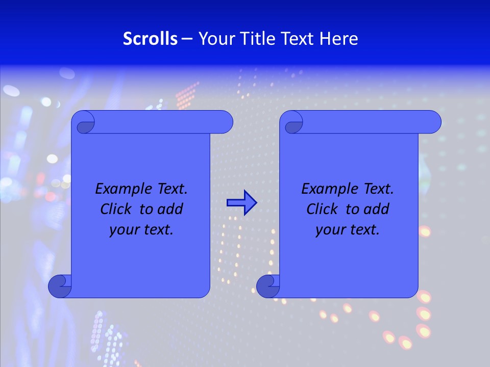 Monitor Growth Target PowerPoint Template