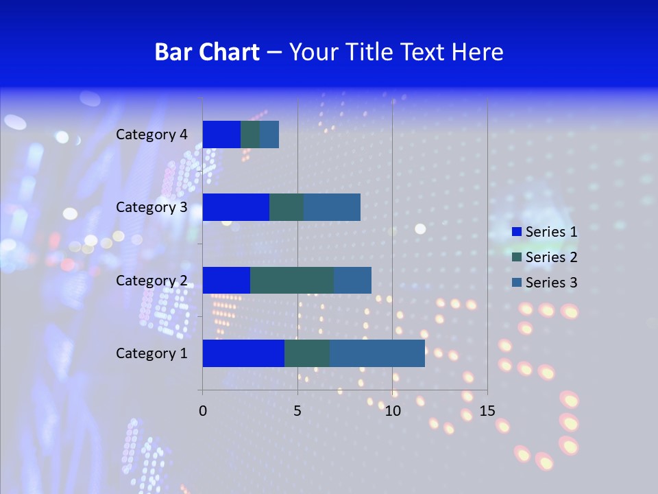 Monitor Growth Target PowerPoint Template