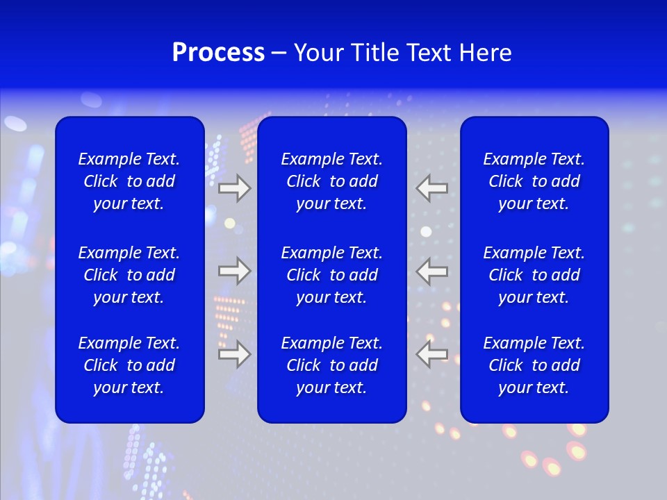 Monitor Growth Target PowerPoint Template