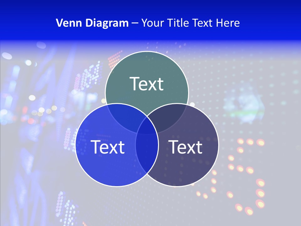 Monitor Growth Target PowerPoint Template