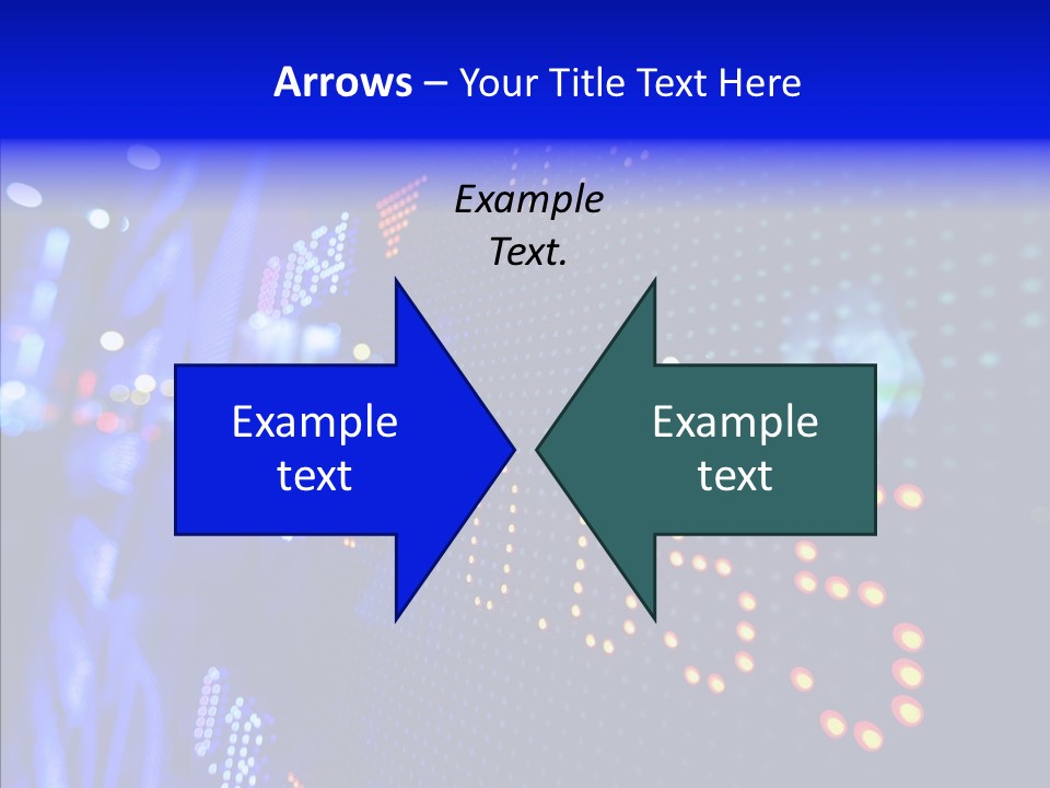 Monitor Growth Target PowerPoint Template