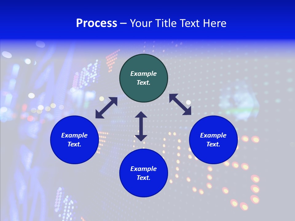 Monitor Growth Target PowerPoint Template