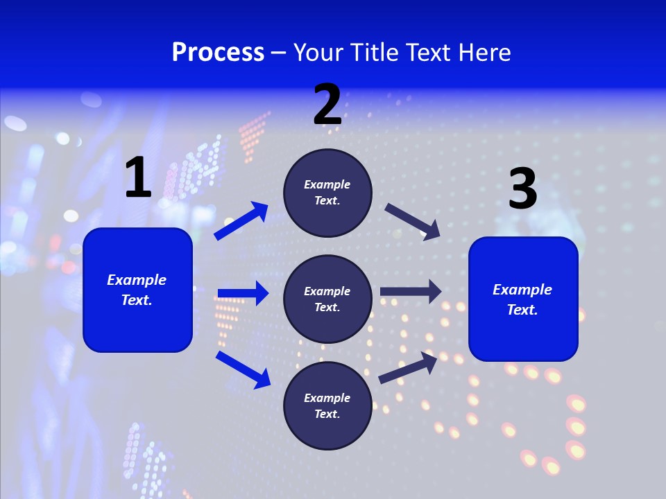 Monitor Growth Target PowerPoint Template