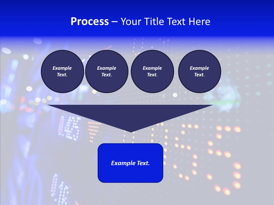 Monitor Growth Target PowerPoint Template