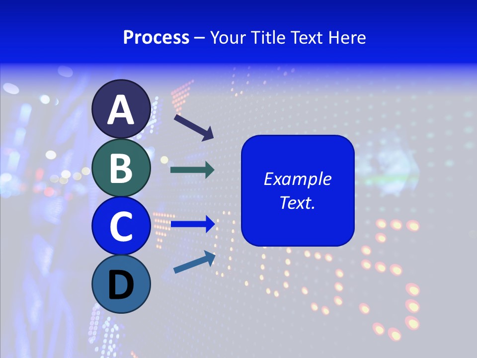Monitor Growth Target PowerPoint Template