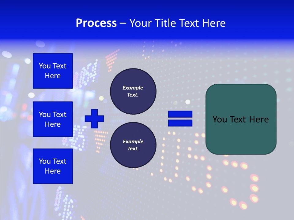 Monitor Growth Target PowerPoint Template