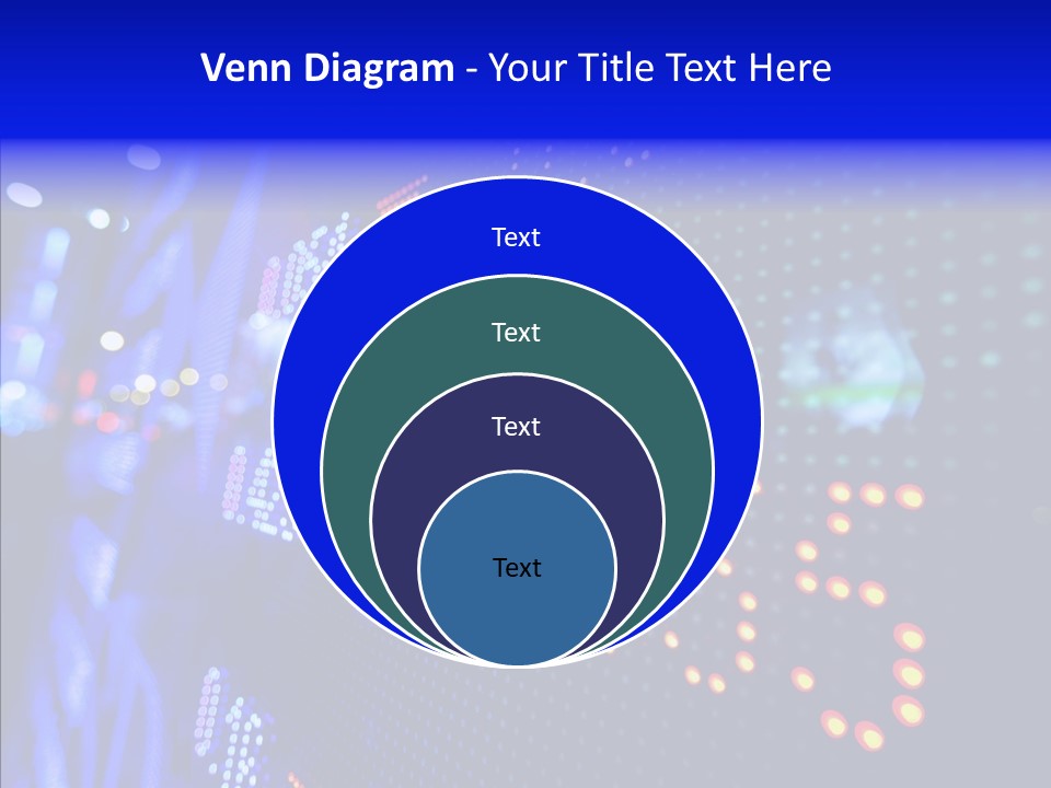 Monitor Growth Target PowerPoint Template