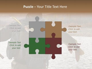 Fly Sport Lake PowerPoint Template