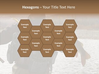 Fly Sport Lake PowerPoint Template