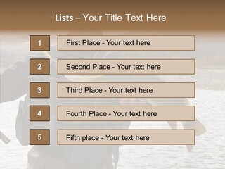 Fly Sport Lake PowerPoint Template