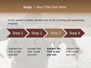 Fly Sport Lake PowerPoint Template