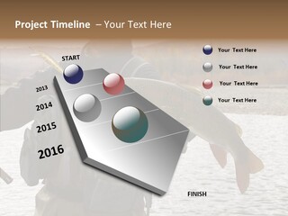 Fly Sport Lake PowerPoint Template