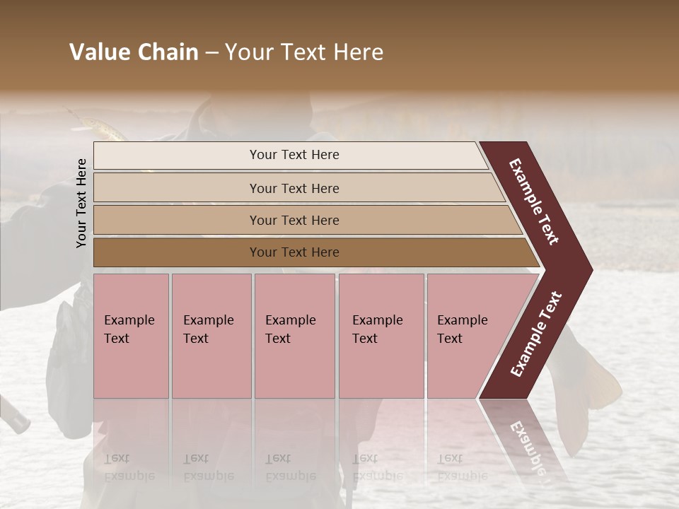 Fly Sport Lake PowerPoint Template