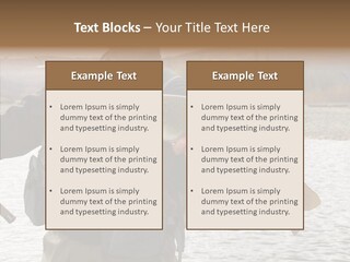 Fly Sport Lake PowerPoint Template