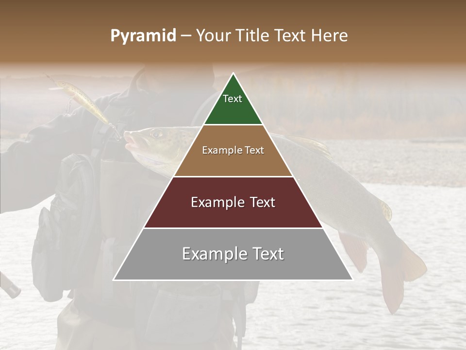 Fly Sport Lake PowerPoint Template