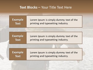 Fly Sport Lake PowerPoint Template